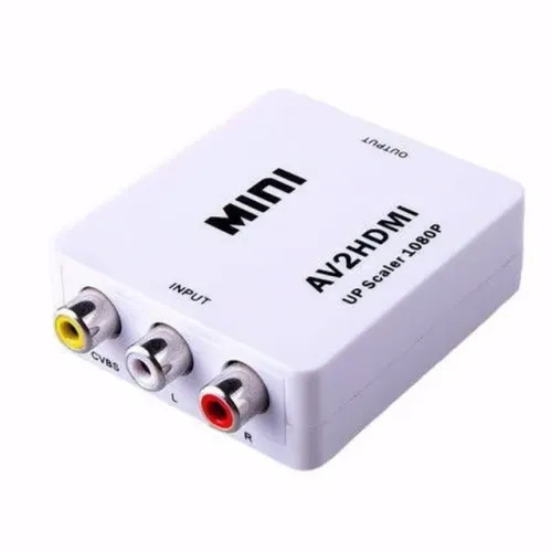 Mini Adaptador Conversor De Hdmi Para Rca Video Composto Av