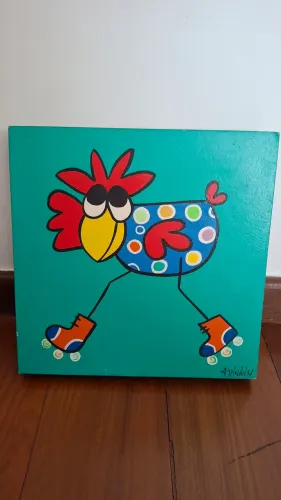 Quadro tela 0,30cm x 0,30cm