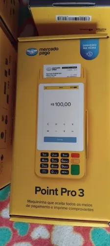 Point Pro 3 - Máquina de Cartão Mercado Pago