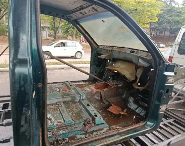 Estrutura Corpo Cabine Dodge Dakota 97 42431