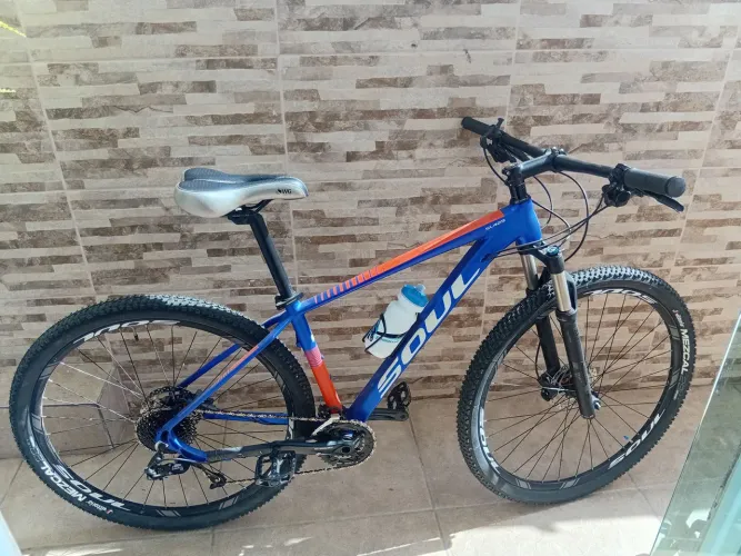 Bicicleta Esportiva Original Seminova Aro 29 Soul SL429 Sram X5 20v Quadro Alumínio Tam.M 