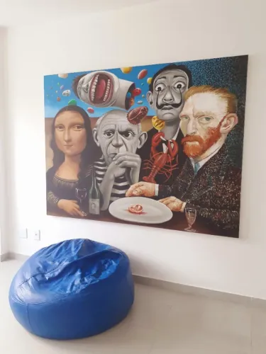 quadro canva 2,00x1,50m flávio rossi