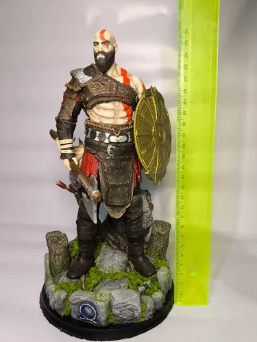 Estátua/figure Kratos God of War Ragnarok- Colecionador