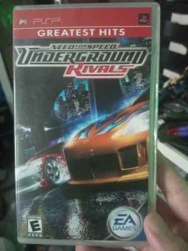Need for Speed Underground Rivals jogo PSP game Playstation portable 