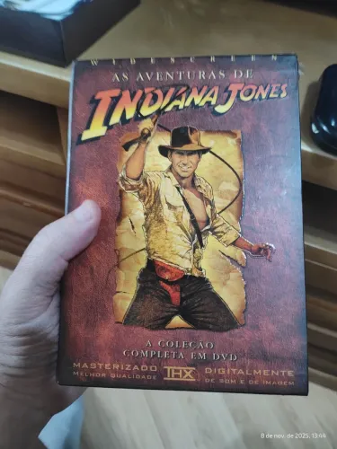 DVDs As aventuras de Indiana Jones 