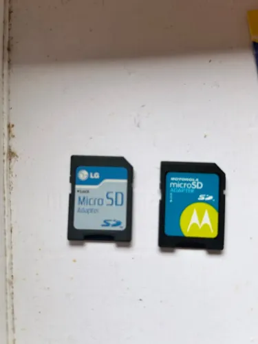 Adaptadores de Micro SD LG e Motorola