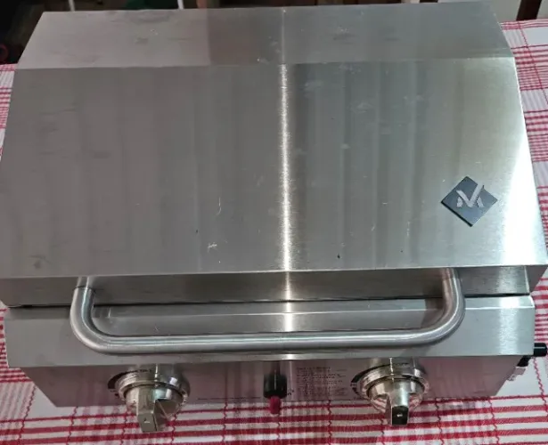 Churrasqueira compacta estilo americano