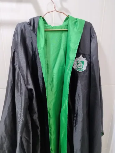 Capa Sonserina, com capuz - Harry Potter