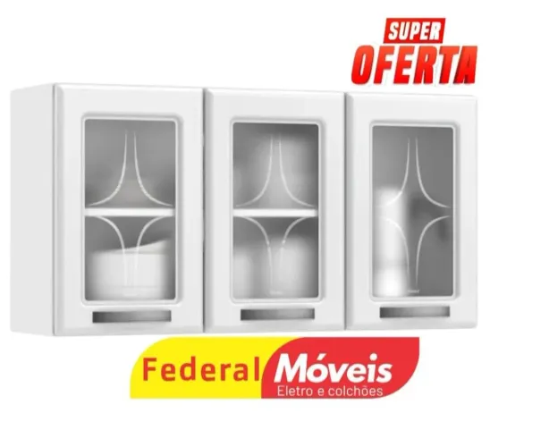 Armário Aéreo para Cozinha Novo - Organização com Estilo!