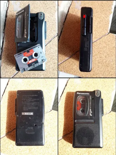 Gravador de Fita K7 Panasonic FP FAVOR LER A DESCRIÇÃO!
