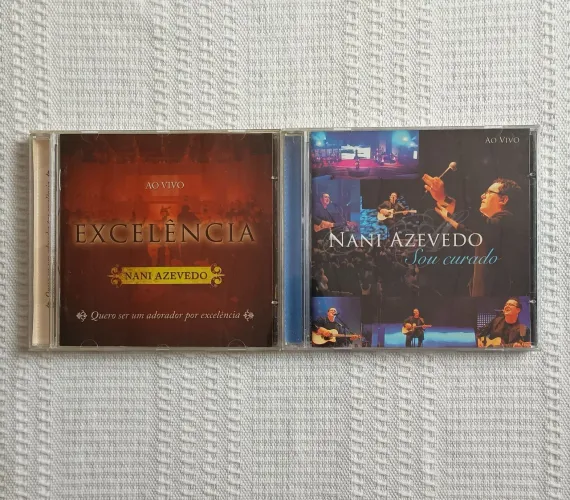 2-CDs Nani Azevedo - Excelência e Sou Curado