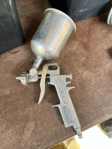 Pistola de pintura profissional Falco em alumínio oportunidade