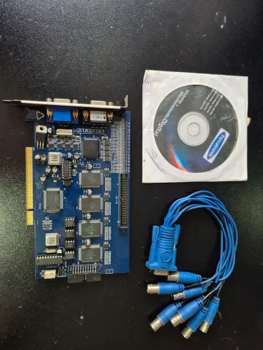 Placa captura video 16 canais PCI DVR