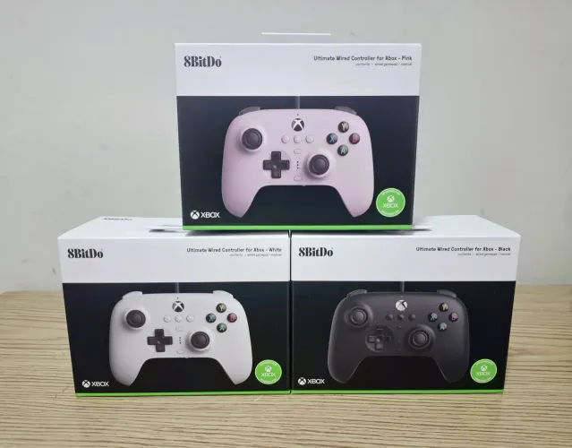 Promoção Controle 8Bitdo Ultimate Com Fio Xbox Novo(ACEITO CREDISHOP)