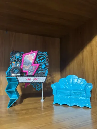 monster high cenário