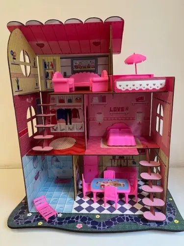 CASINHA DE BONECA (tamanho da POLLY)