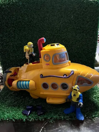 Imaginext Submarino Aventura com 02 bonecos Fisher Price Mattel