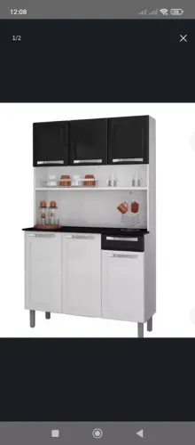 Armário de Cozinha Completo - em aço Itatiaia 