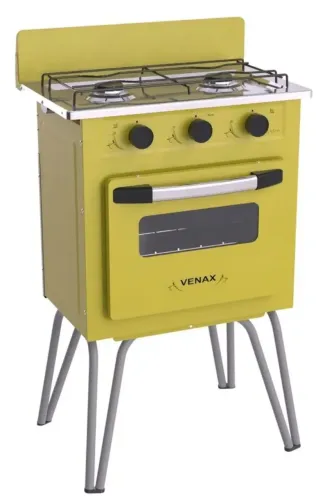 Kit fogão Venax e micro-ondas Electrolux funcionando