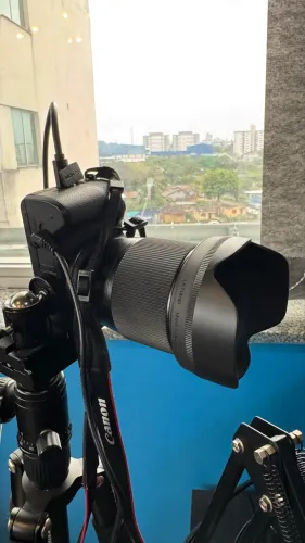 Câmera Profissional - Cânon M50 + Lentes