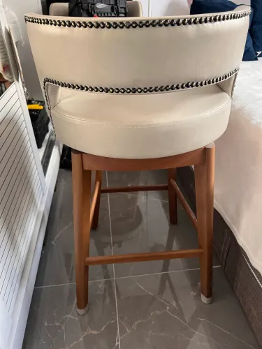 Banqueta em couro