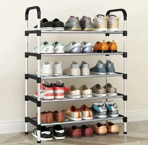Sapateira Organizadora com 5 Prateleiras - Ideal para Sapatos!
