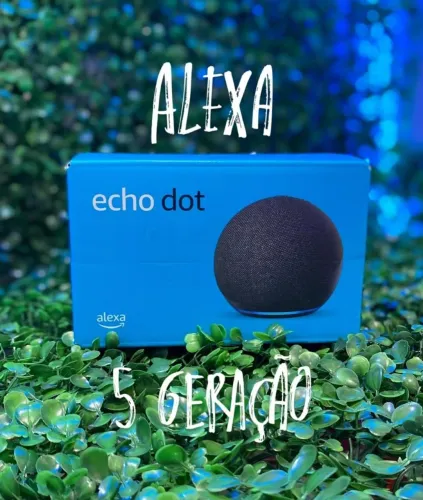 Echo Dot 5 - Assistente de Voz Inteligente
