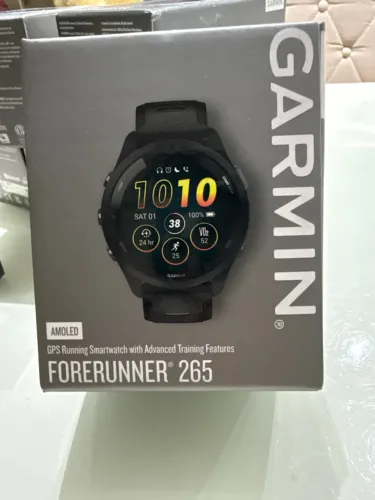 Garmin Forerunner 265 - Smartwatch GPS para Corrida