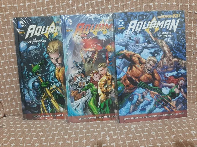 Aquaman Os novos 52 3 volumes
