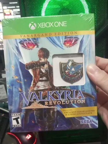 Valkyria revolution vanargand edition Xbox one series sx game lacrado 