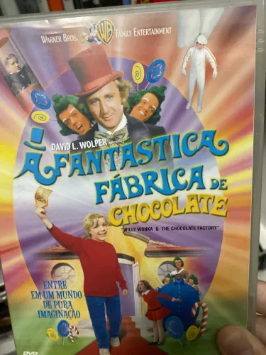 A Fantástica Fabrica de Chocolate (1971) DVD original