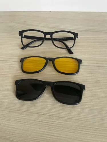 Óculos 3 em 1 Multiuso com Lentes Intercambiáveis