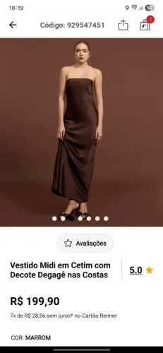 Vestido de festa