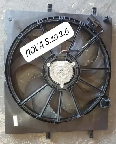 Ventilador Ventoinha radiador NOVA S.10. Com módulo 2.5