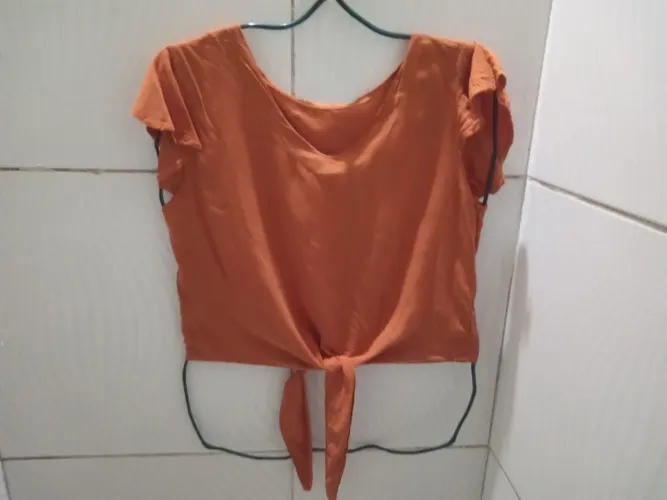 Blusa de tecido Feminino M 