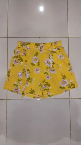 Shorts clochard estampado floral