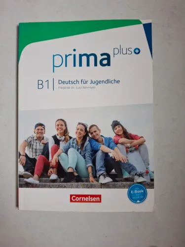 Livro Didatico de Alemão Prima Plus B1 - Deutsch für Jugendliche
