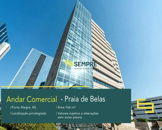 Aluguel de andar em Porto Alegre - Praia de Belas