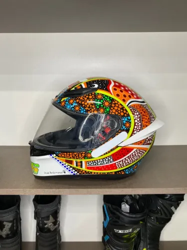 Capacete Agv K-1 Dreamtime Tamanho 56 Novo Outlet