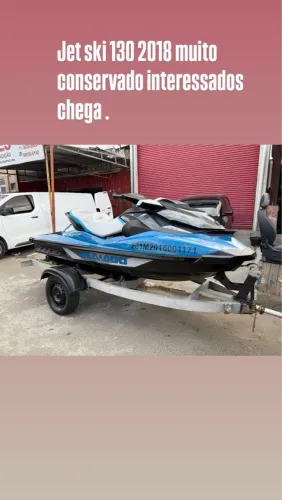 Jet ski 2018 com som e carrocinha de alumínio 