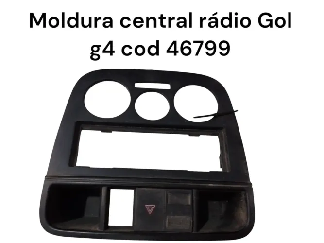 Moldura Central Rádio Gol G4 Cod 46799