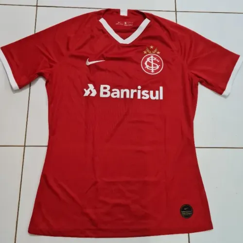 Camisa Internacional Nike Vermelha Modelo Jogador Tamanho G