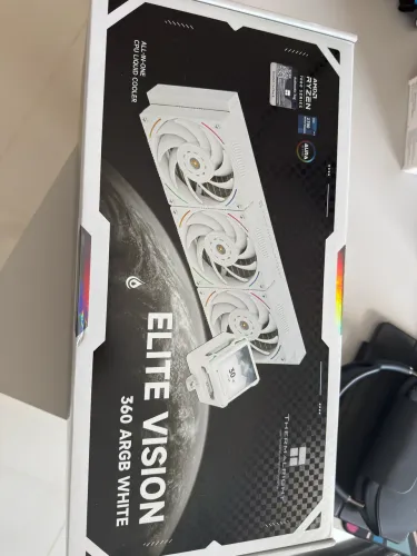 Water cooler Elite Vision 360 branco thermalright 