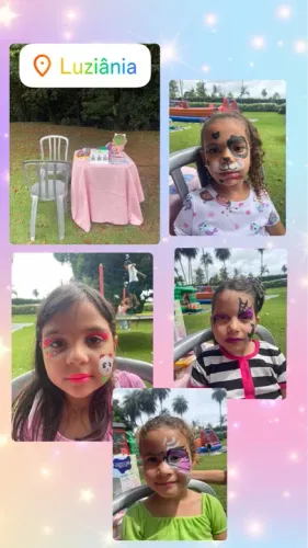 Pintura de rosto