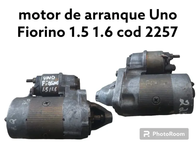 Motor De Arranque Partida Fiat Uno Fiorino 1.5 1.6 Cod 2257