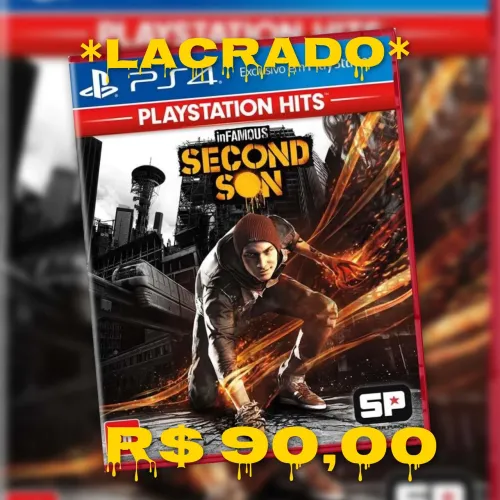 Infamous Second Son - PS4 / PS5 - Lacrado