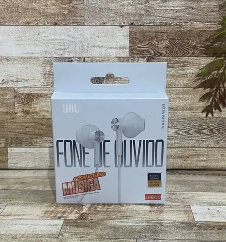 Fone de ouvido JBL - Som Estéreo