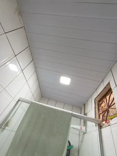 Forro de PVC Branco para qualquer ambiente.