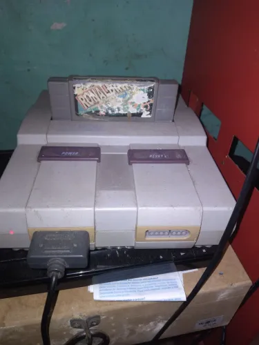 Super Nintendo em ótimo estado