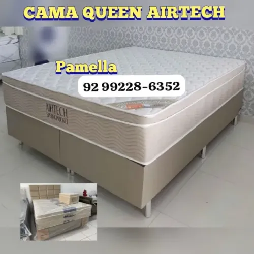 Cama Queen Molas ensacadas